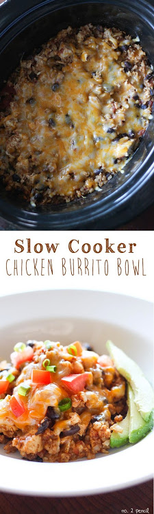 Slow Cooker Chicken Burrito Bowl</p><br class=