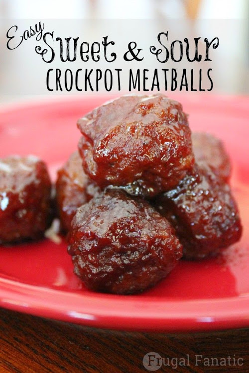 Sweet and Sour Crockpot Meatballs</p><br class=