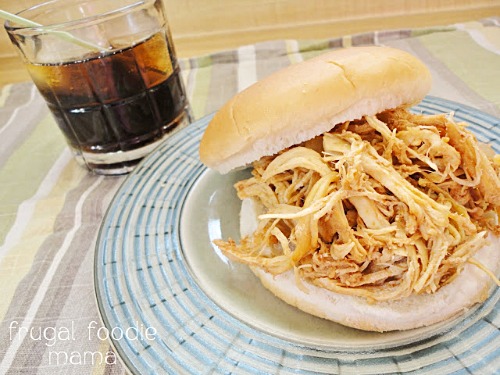 Looking for some delicious Crockpot Chicken Recipes like this Captain & Coke Pulled Chicken by +Carrie...